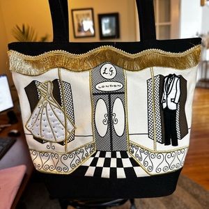 Lulu Guinness London shop tote